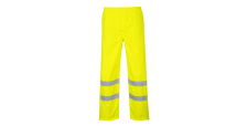 Hi-Viz Waterproof Trousers Large Yellow